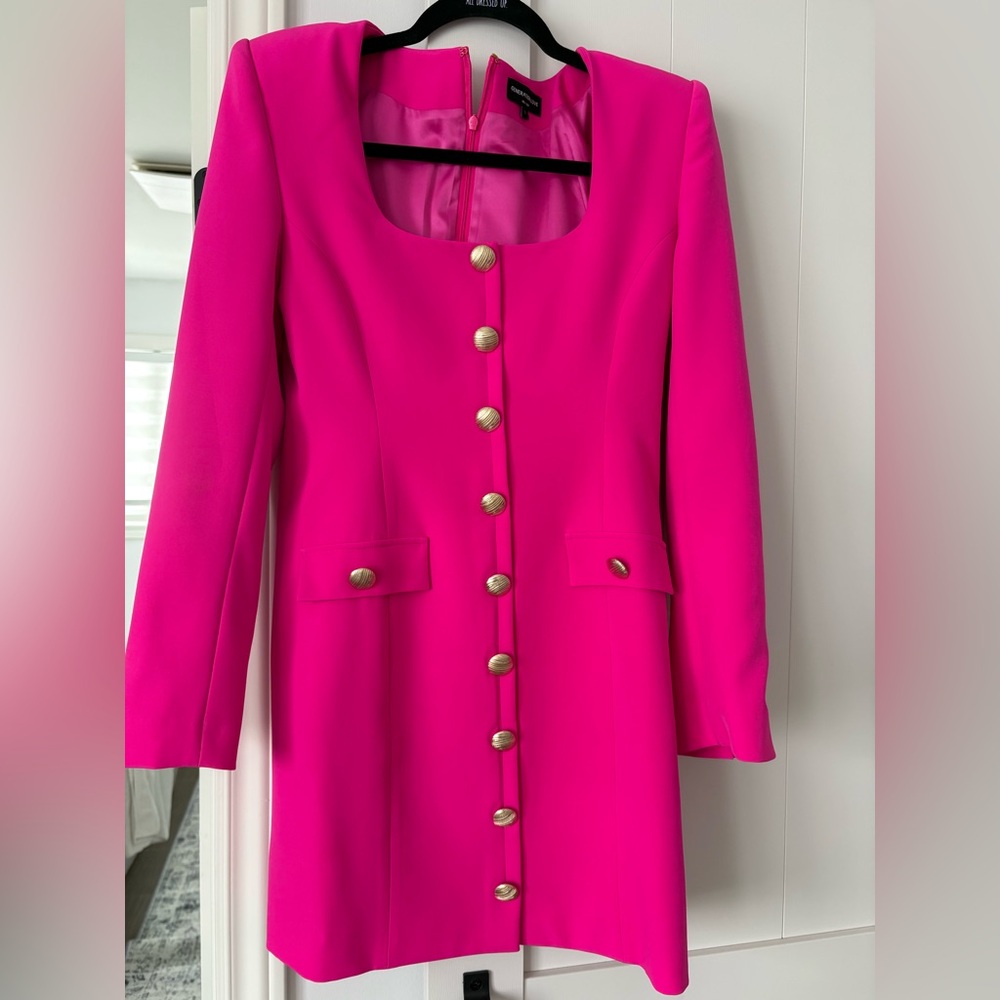 Generation Love Fuchsia Blazer Dress